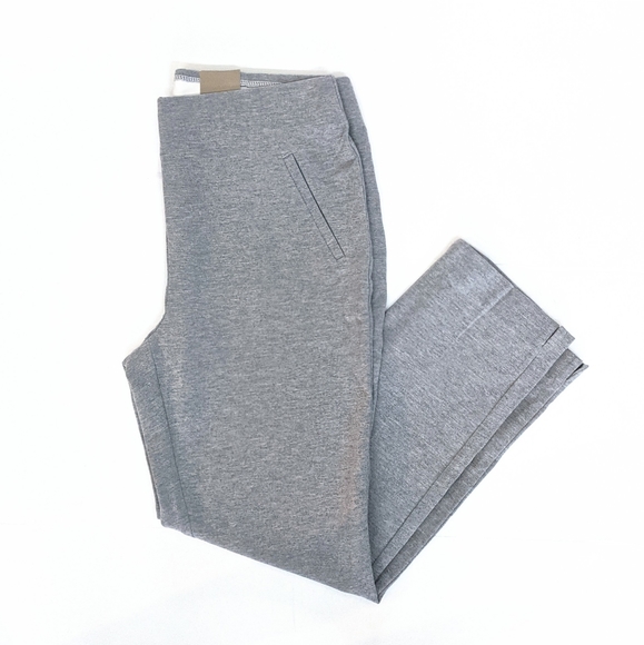 Chicos Light Heather Grey Pointe Slim Ankle Pants Basic NWT - Picture 1 of 4